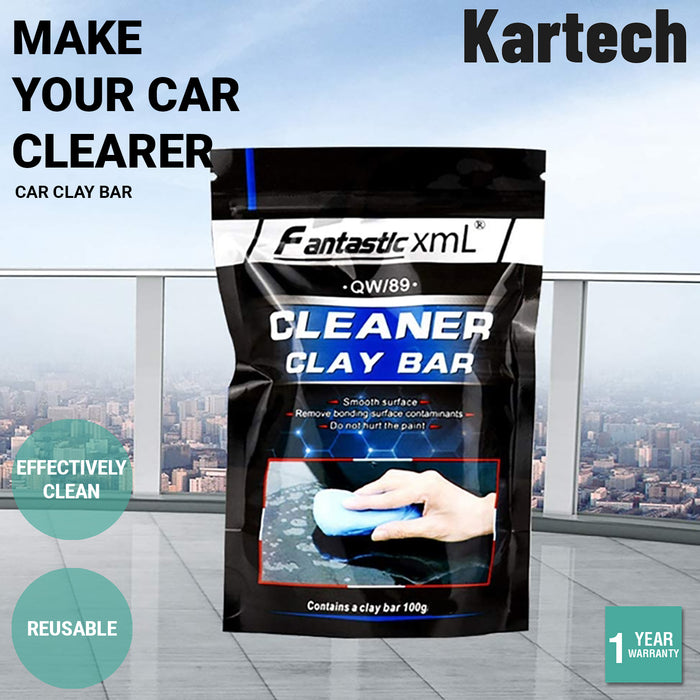 4x Kartech Car Clay Bar Auto Detailing Wash Cleaning Mud Magic Paint Remover