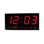 Jumbo Digital Clock Large Wall Clocks LED Display Alarm Thermometer ...